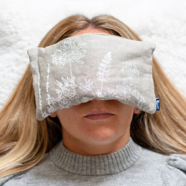 Linen Eye Pillow filled with Wheat and Lavender