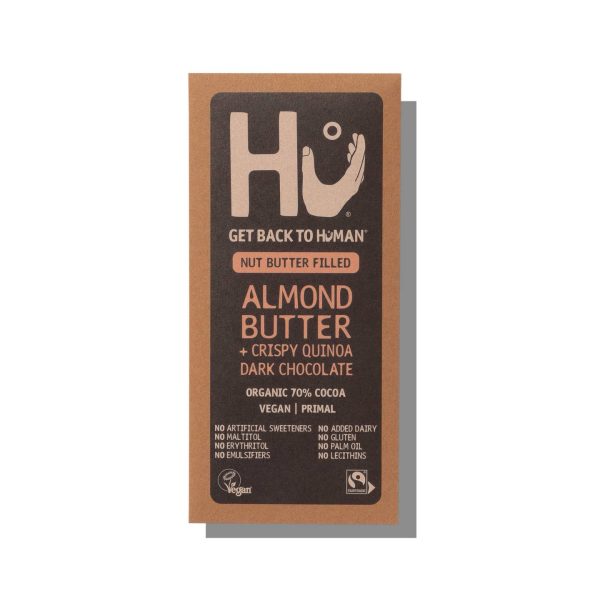 Hu Almond Butter + Crispy Quinoa Dark Chocolate
