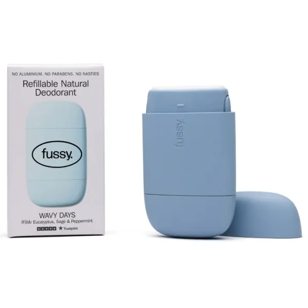 Fussy Refillable Deodorant - Wavy Days
