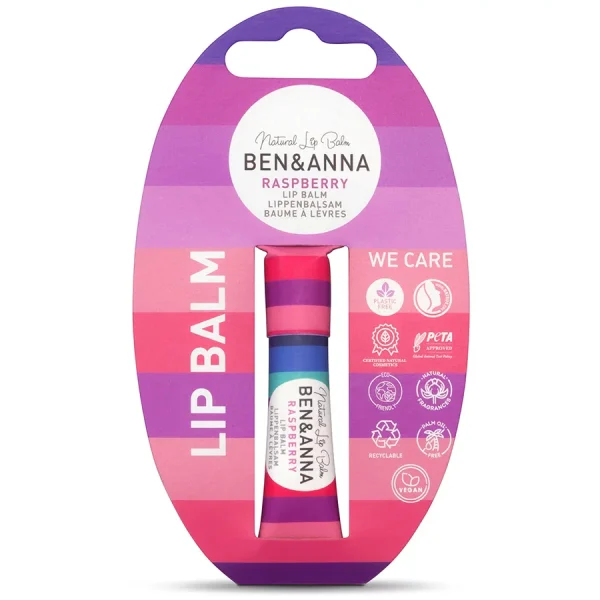 Raspberry Lip  Balm - Ben and Anna