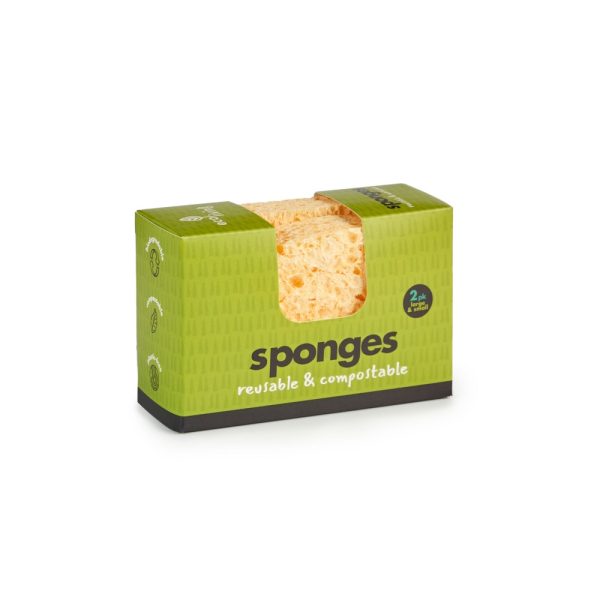 Compostable Sponge 2 Pack