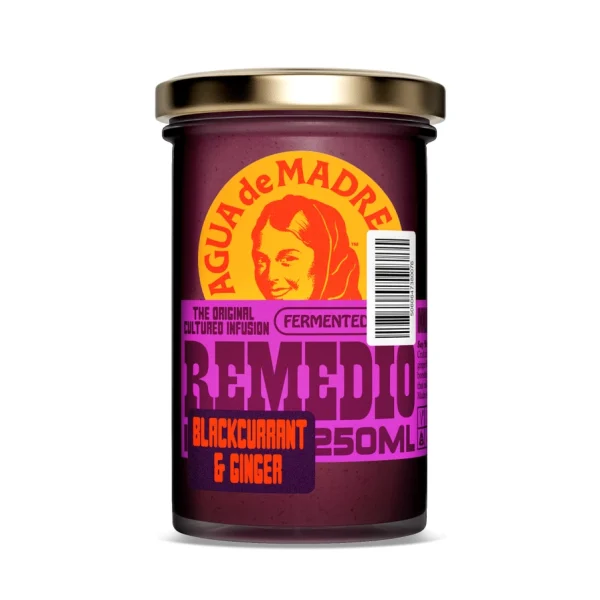 Agua de Madre Remedio Infusion: Blackcurrant & Ginger 250ml