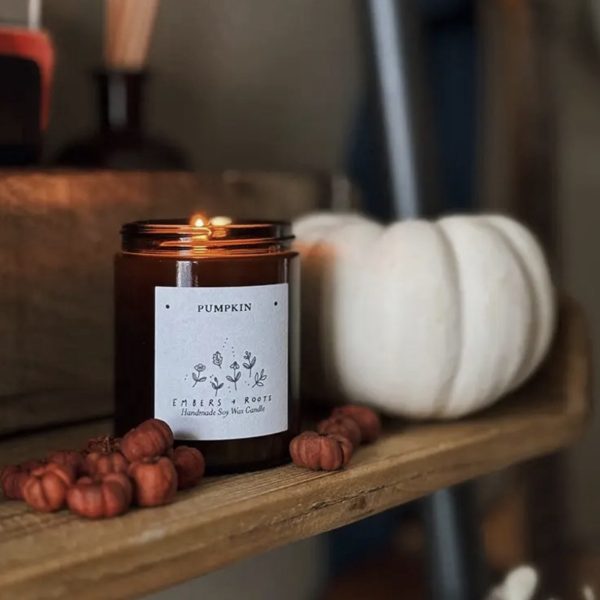 Embers + Roots Pumpkin Spice Candle